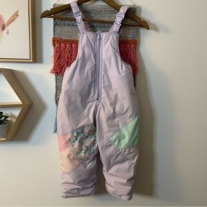 Kids Pastel Overalls Retro Vintage size 3T